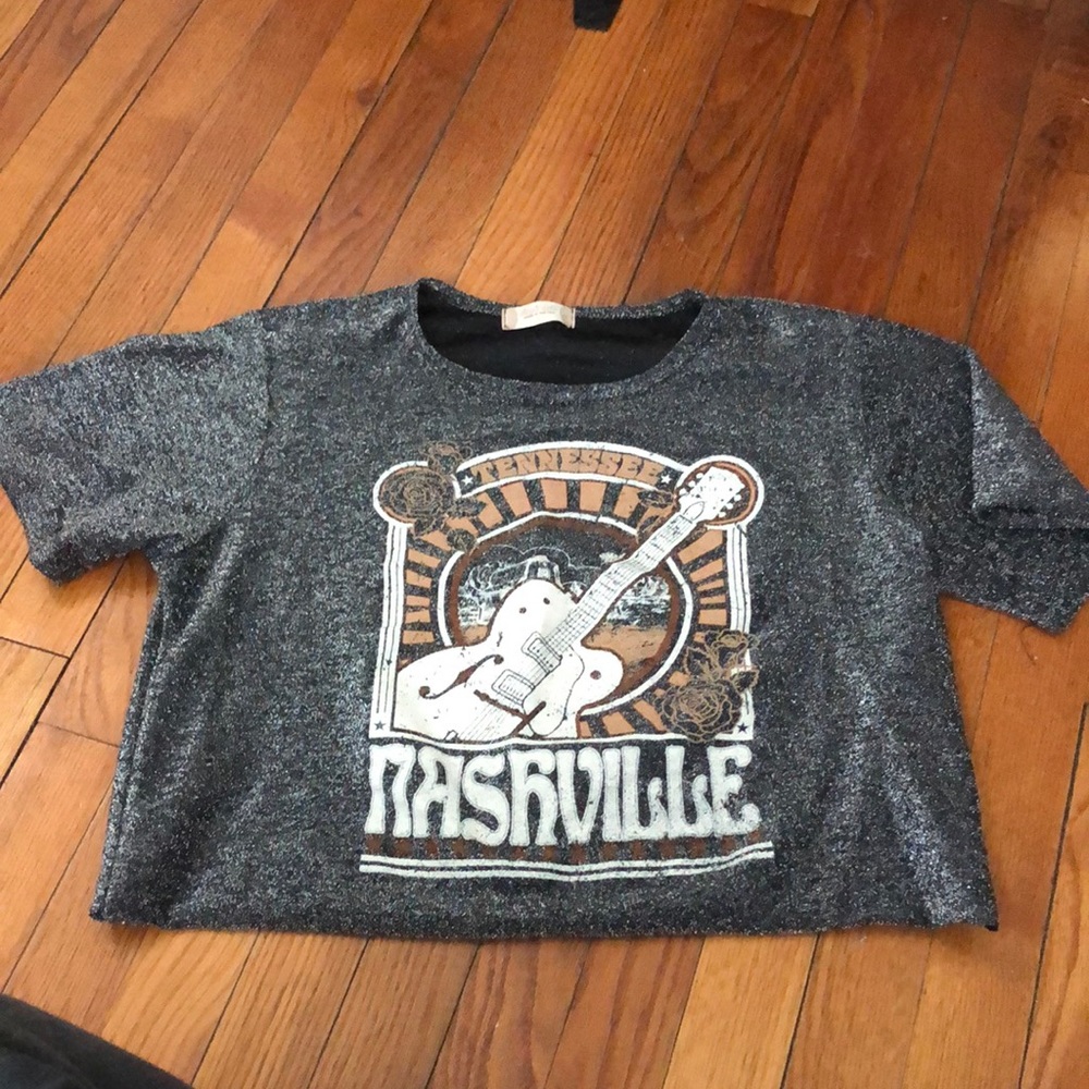 Altar’d State sparkly Nashville top